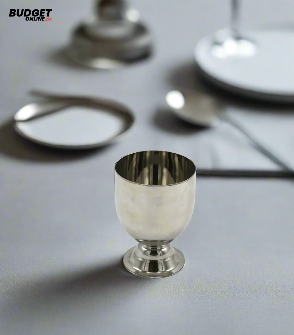 Large Stainless Steel Goblet Glass