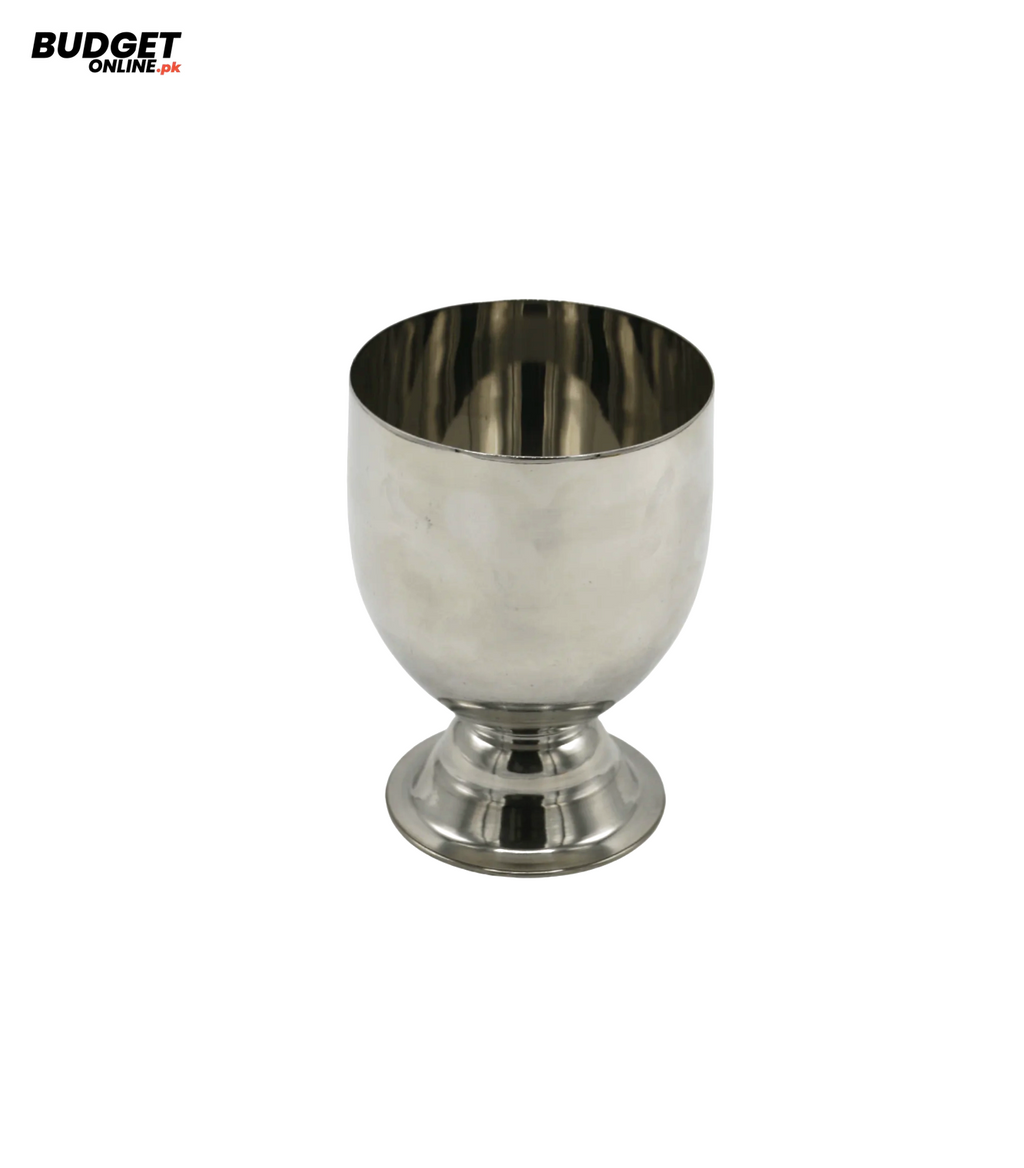 Large Stainless Steel Goblet Glass