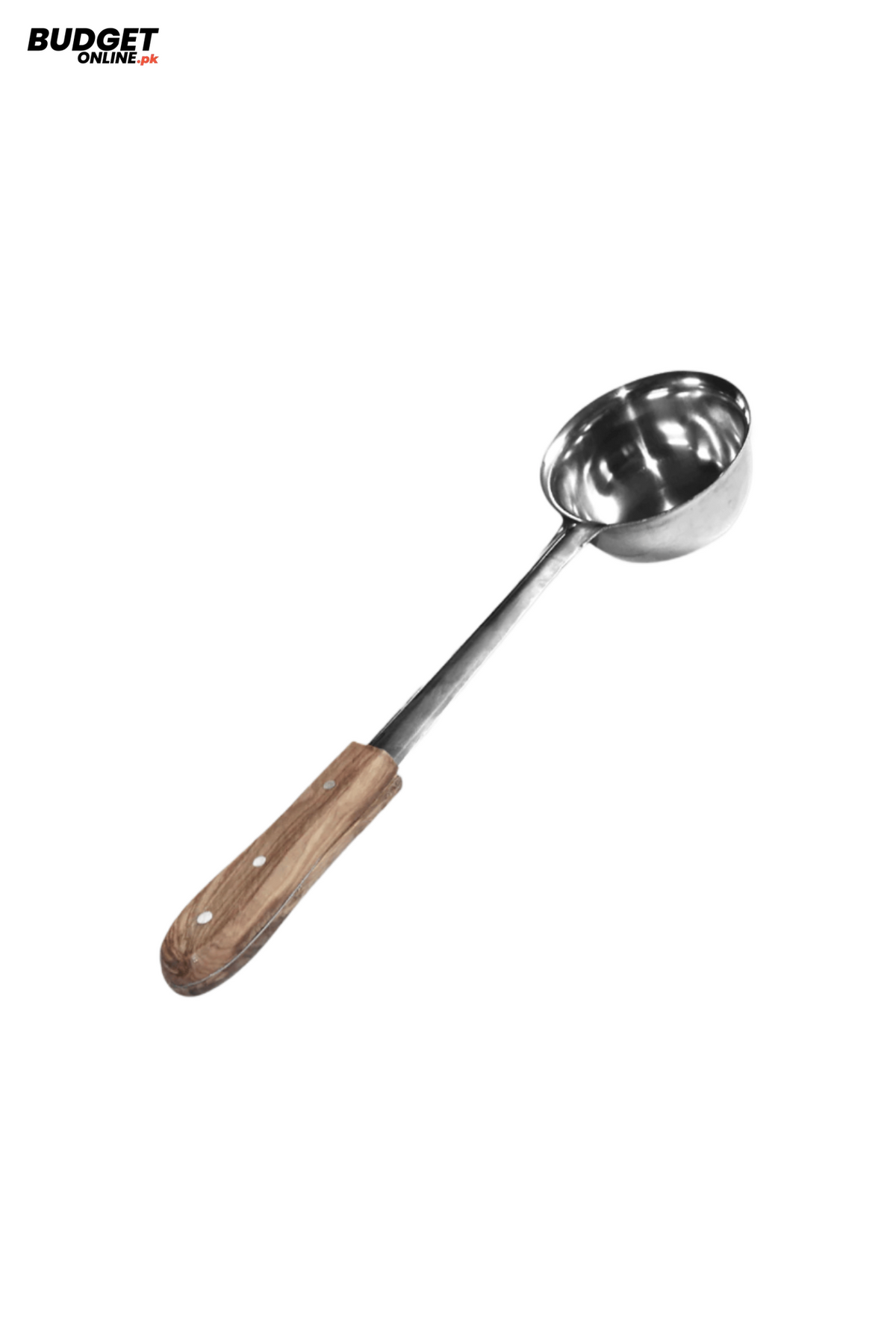 16-Inch Stainless Steel Ladle With Wooden Handle