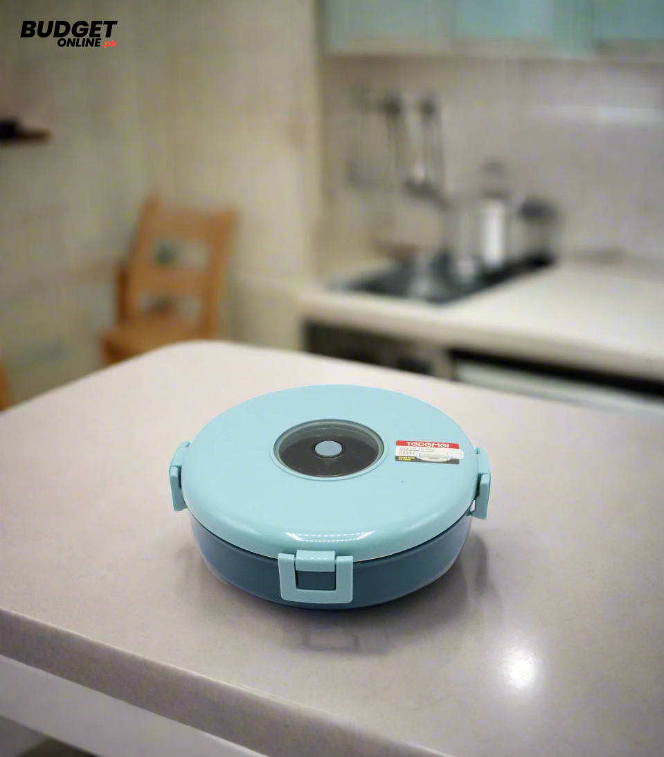 Round Stainless Steel Lunch Box 920ml