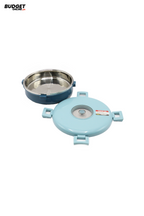 Round Stainless Steel Lunch Box 920ml