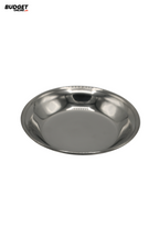 7-Inch Plain Stainless Steel Plate