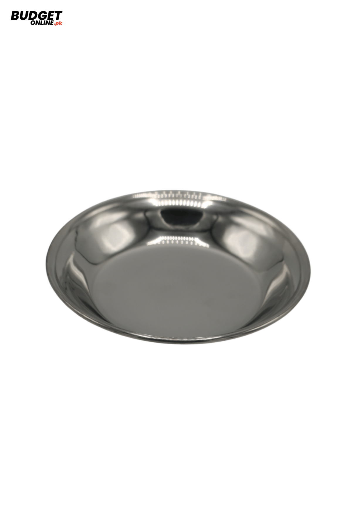 7-Inch Plain Stainless Steel Plate
