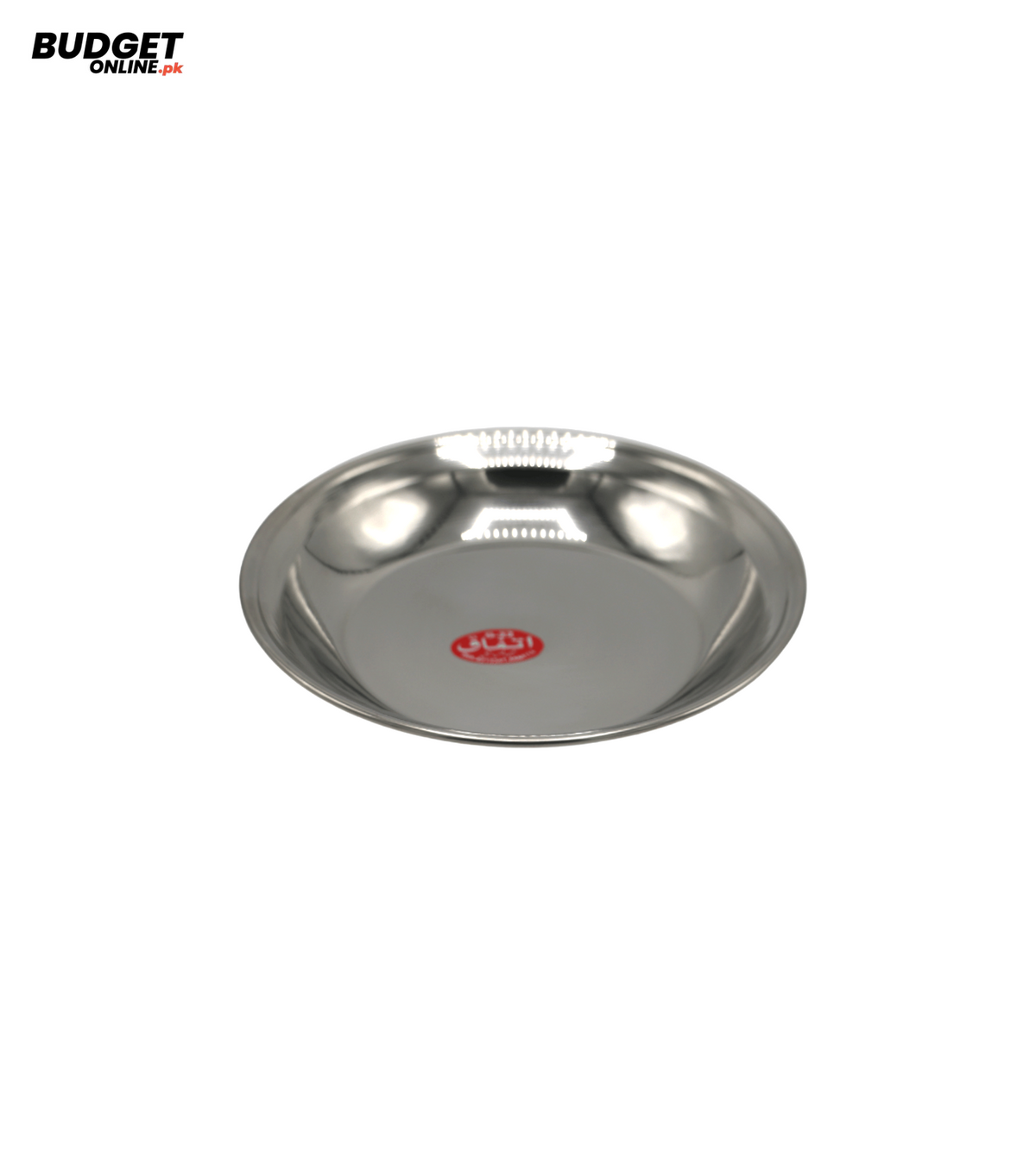 9-Inch Stainless Steel Plain Plate