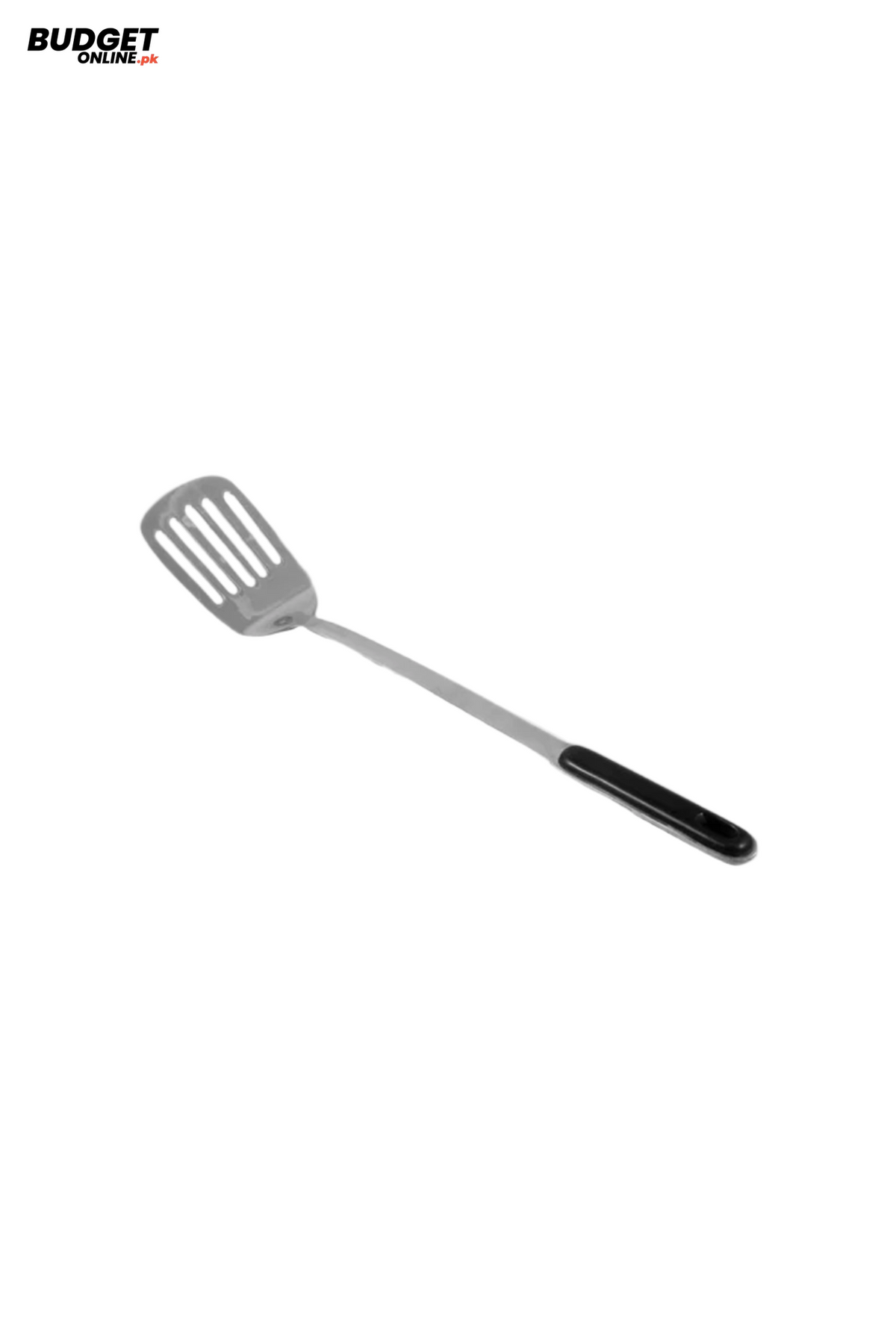 12-Inch Stainless Steel Turner With Black Handle