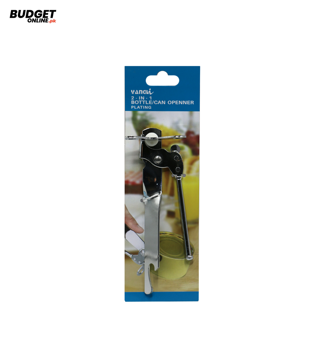 Stainless Steel 2-in-1 Can & Bottle Opener