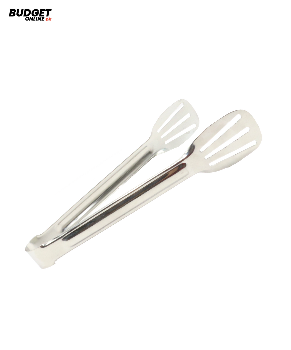Stainless Steel Slotted Kitchen Tongs 9.5 Inch