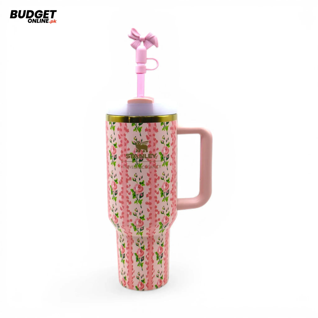 Stanley LoveShackFancy Rose Insulated Tumbler 1.18L