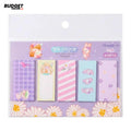 Pastel Floral Sticky Notes Set