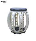 18-Inch Decorative Plastic Stool