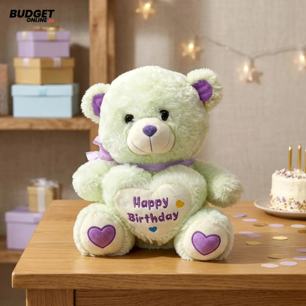 30cm Happy Birthday Teddy Bear
