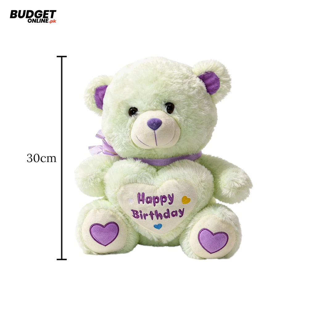 30cm Happy Birthday Teddy Bear
