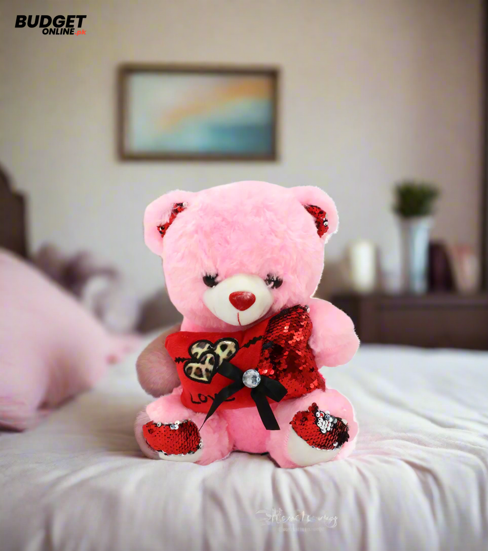 30cm Happy Birthday Heart Teddy Bear