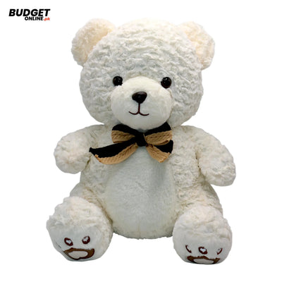 18-Inch Plush Teddy Bear With Bow Tie
