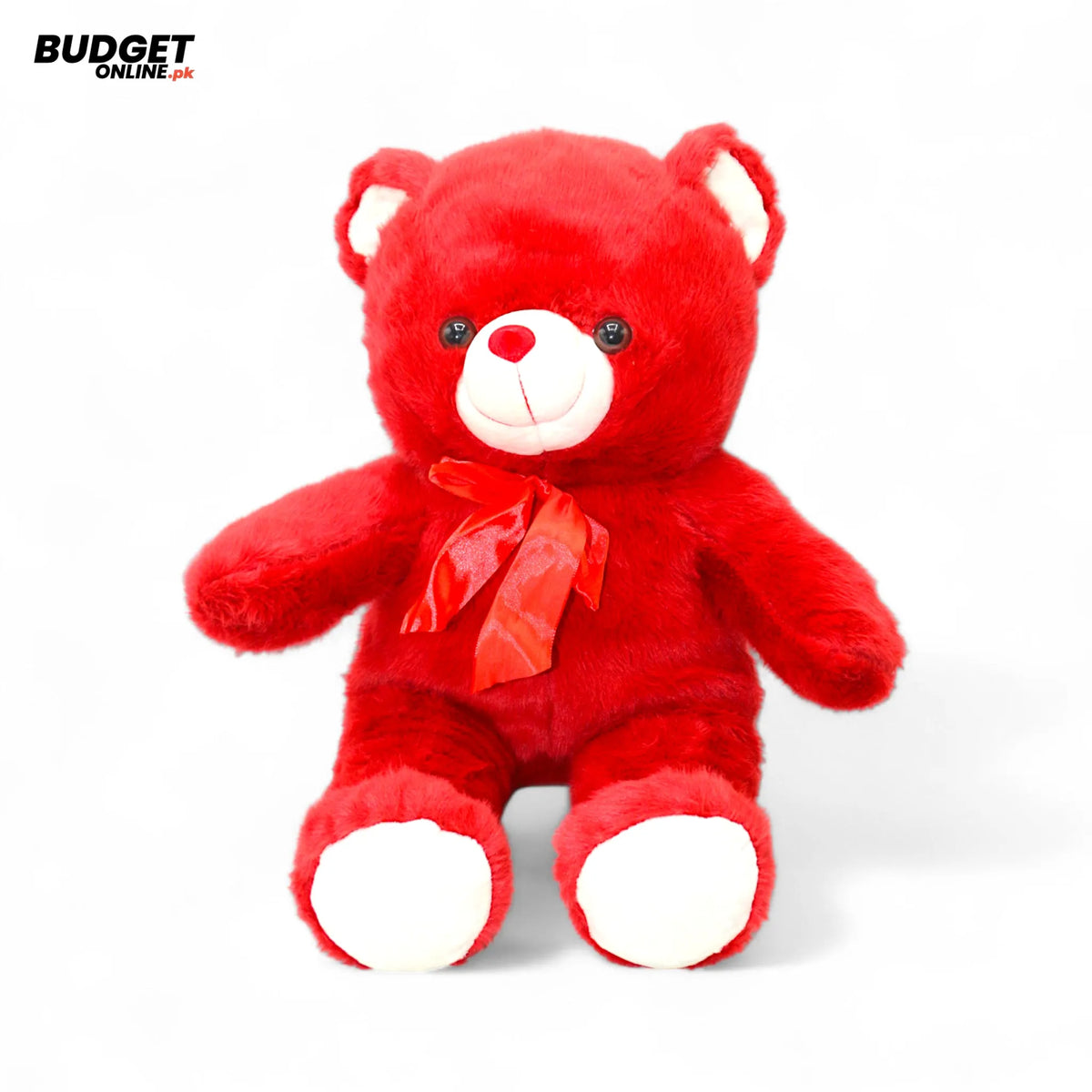 Large Red Teddy Bear With Bow Tie