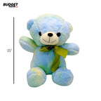 15-Inch Pastel Teddy Bear With Tie