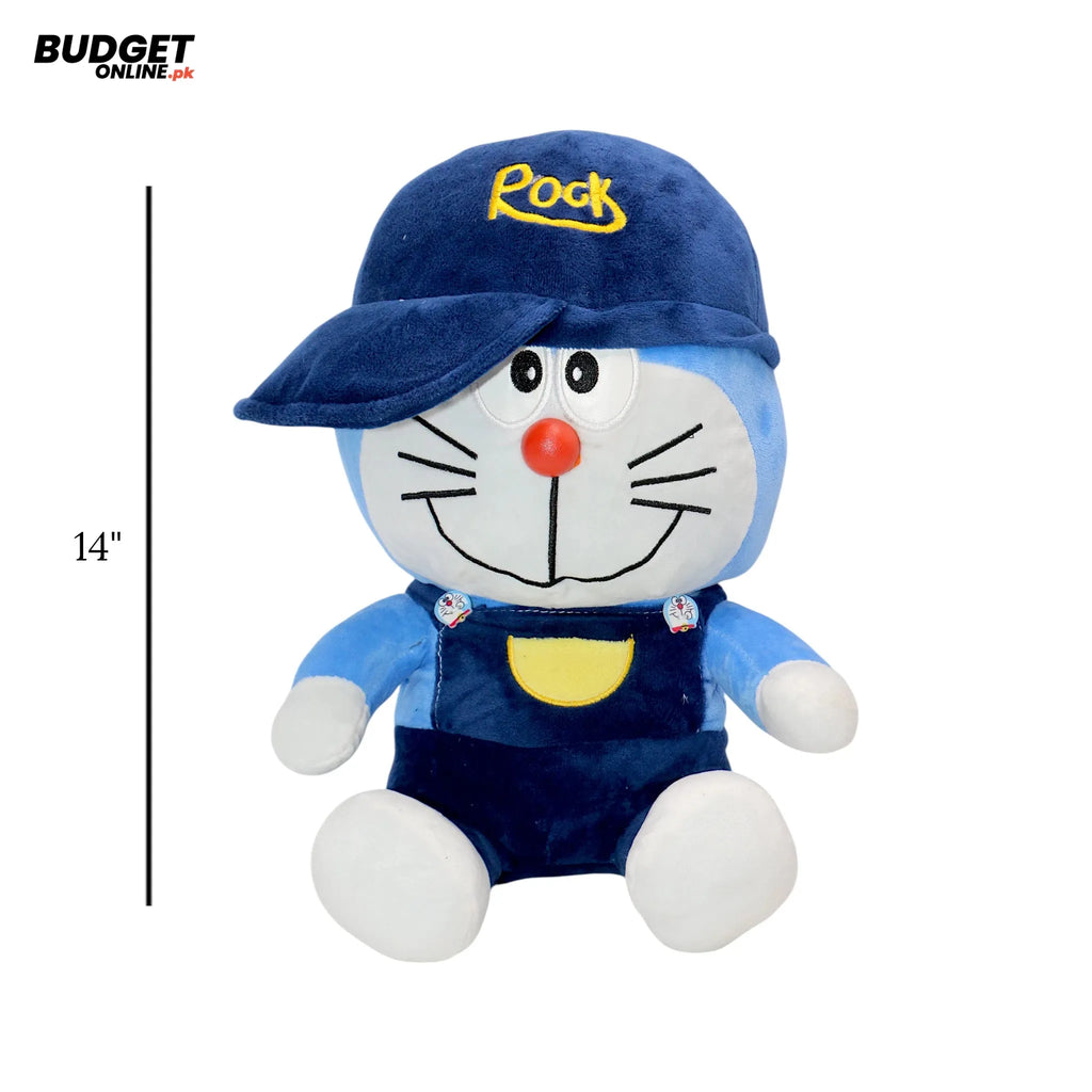 Doraemon Plush Toy With Cap – 14 Inch