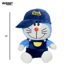Doraemon Plush Toy With Cap – 14 Inch