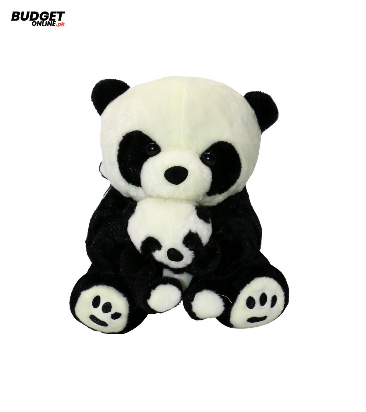 Double Panda Plush Toy, 10 Inch