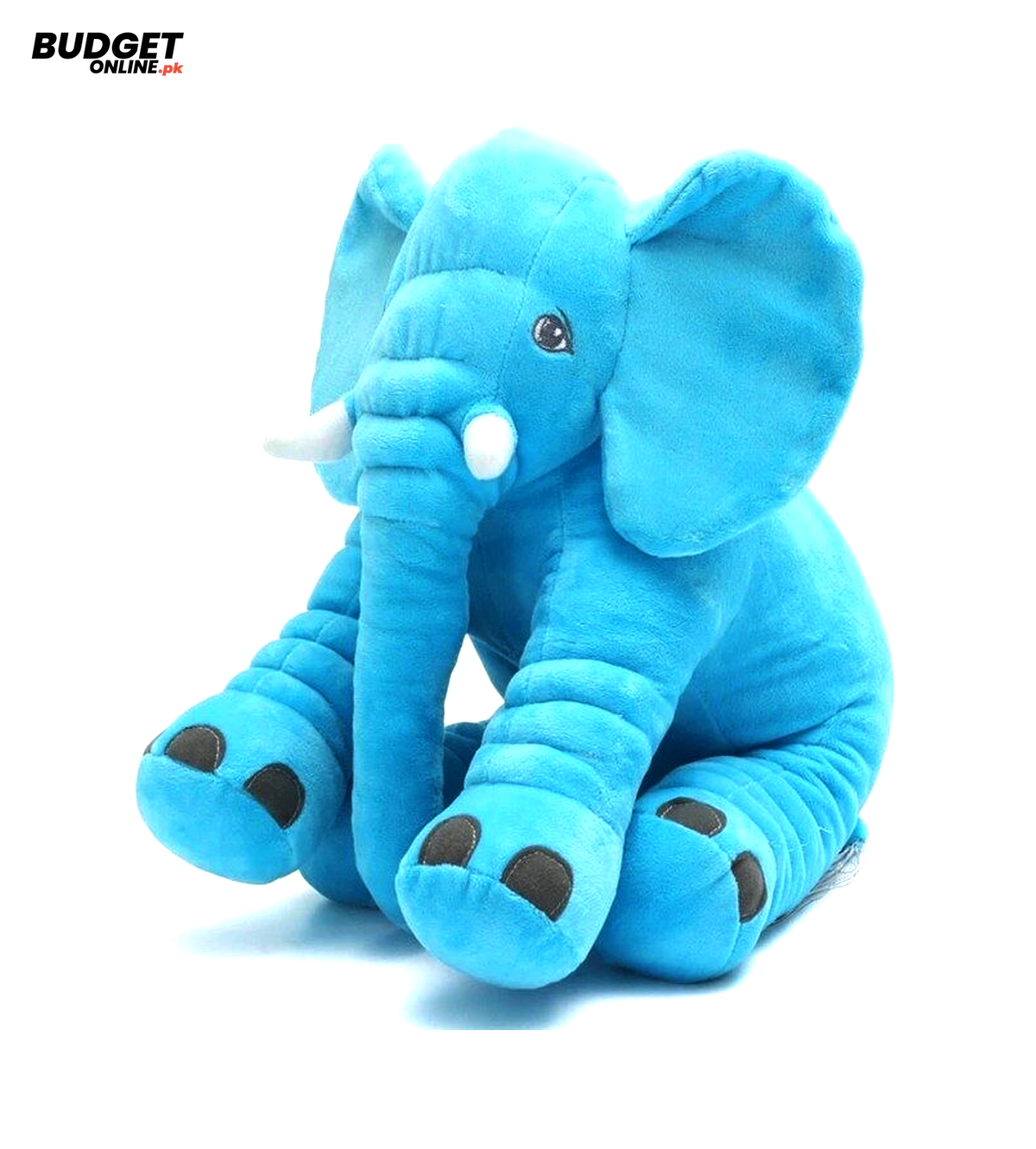 Blue Plush Elephant Soft Toy