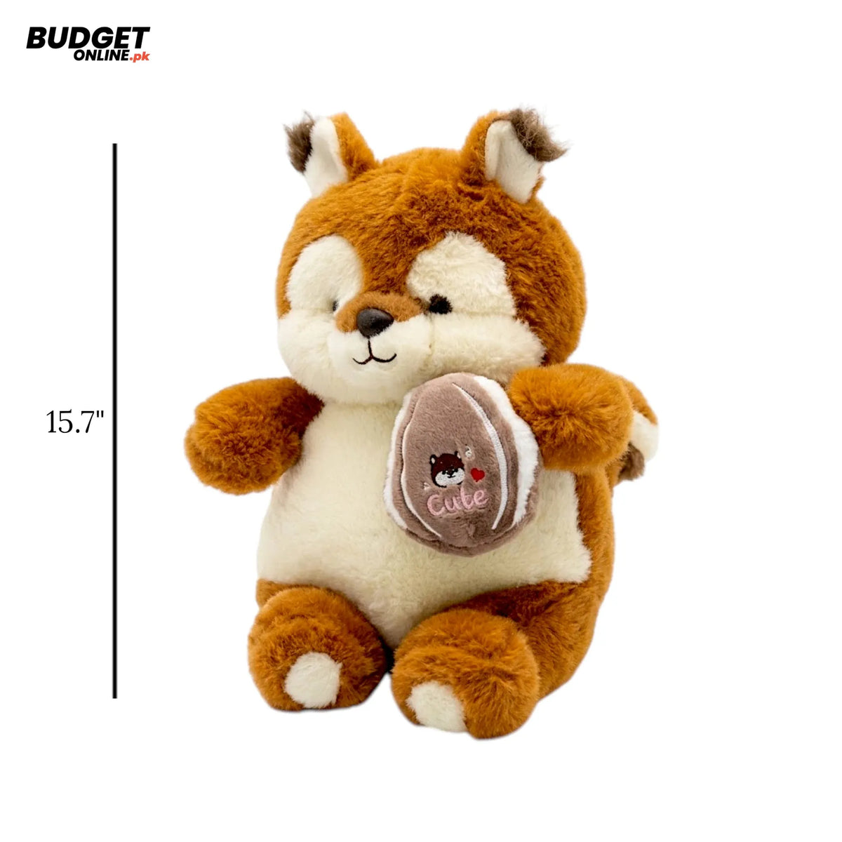 40cm Plush Squirrel Soft Toy