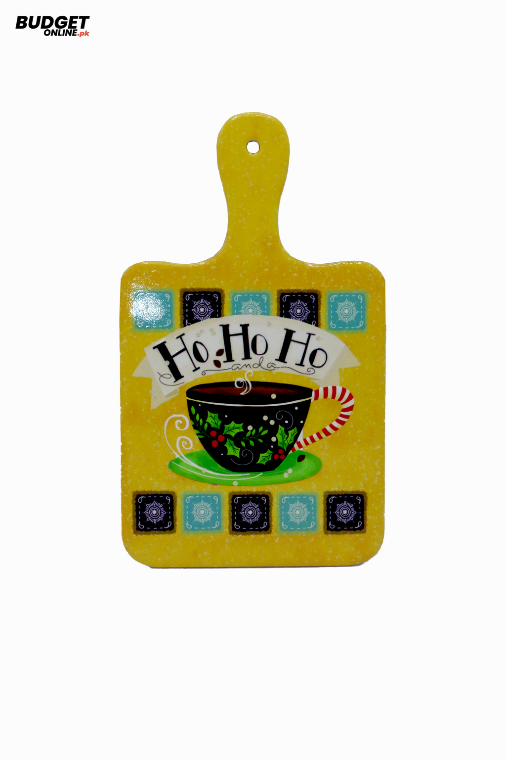 Decorative Paddle-Shaped Tea Coaster