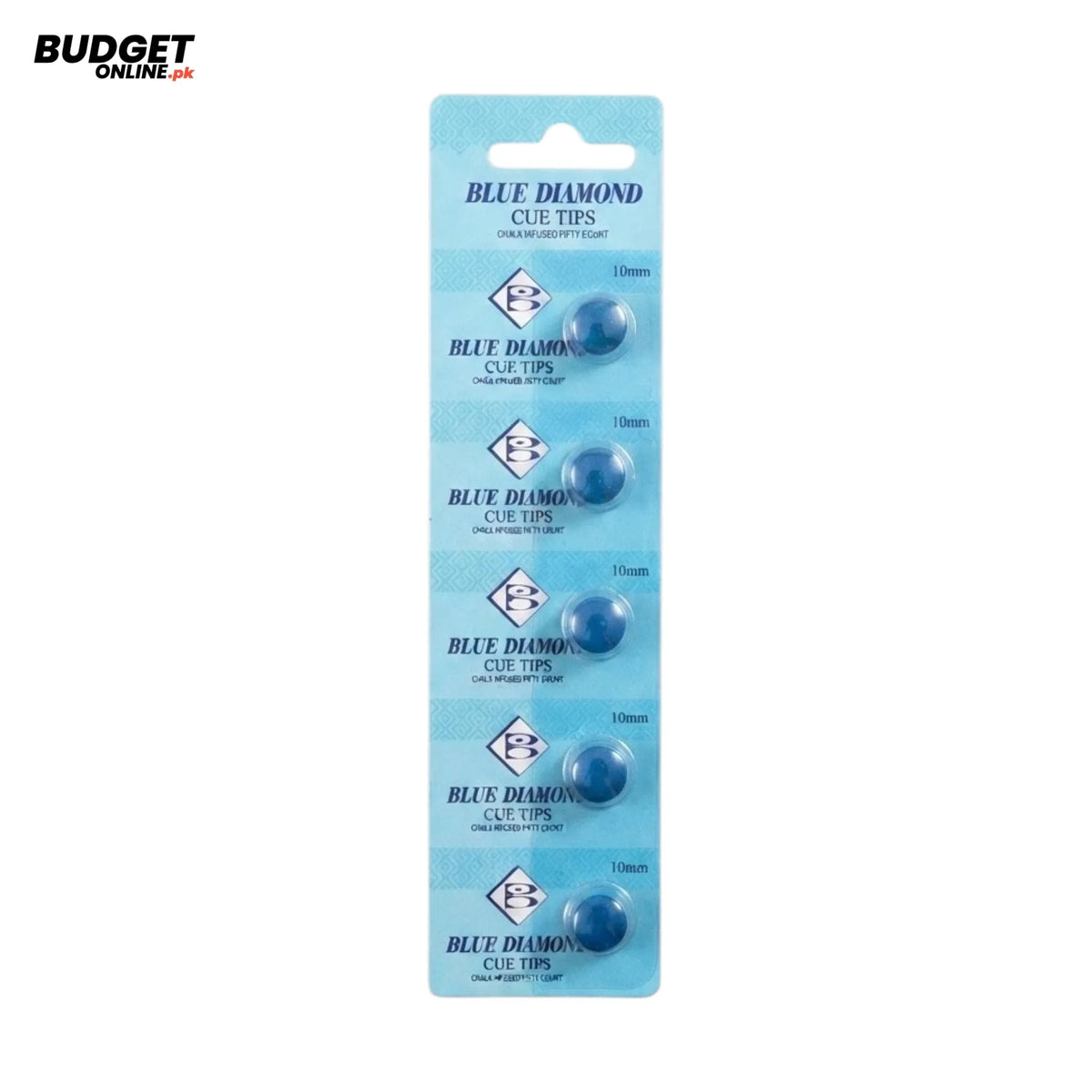 Blue Diamond 10mm Snooker Cue Tips – 5 Pack