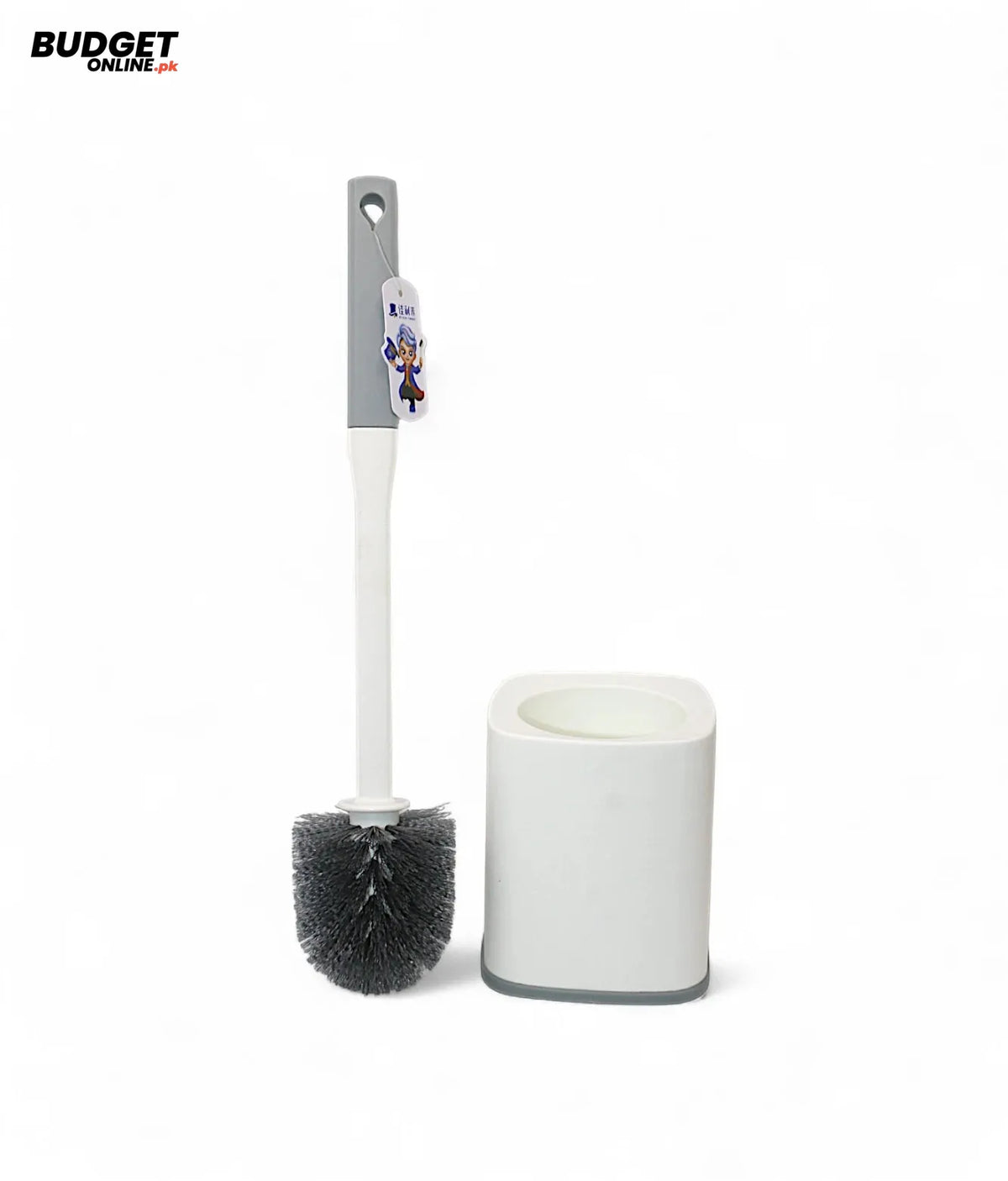 Plastic Toilet Brush With Holder
