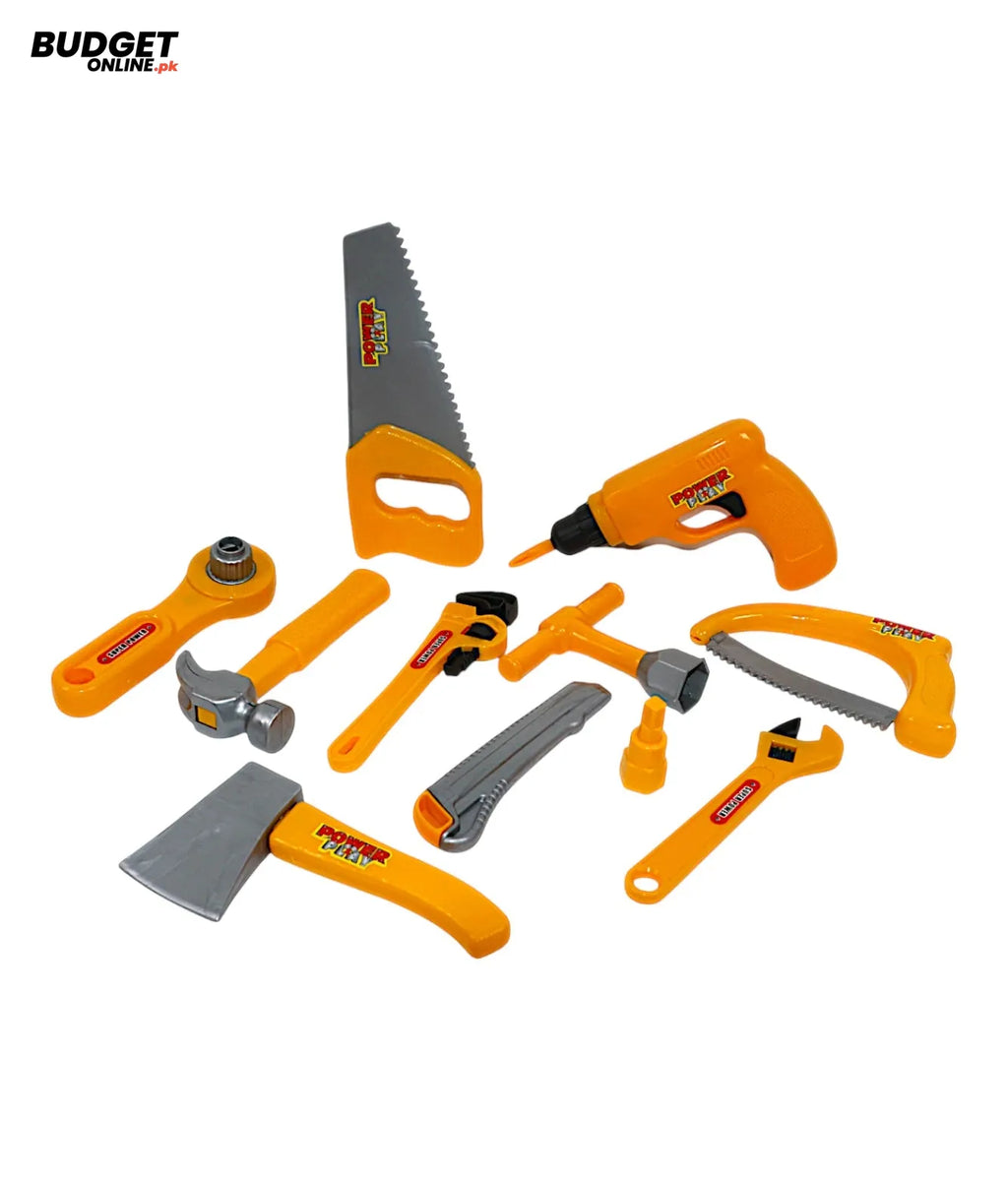 Kids Pretend Tool Set With Toy Tools