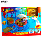 Color Reveal Washable Car Track Set With 2 Cars