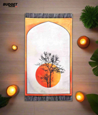 Travel Prayer Mat With Tree Design 66 x 108 cm