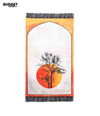 Travel Prayer Mat With Tree Design 66 x 108 cm