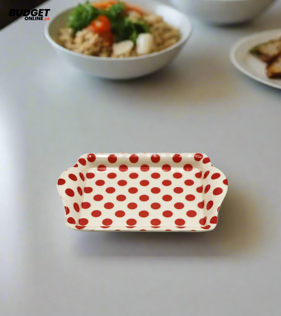 Small Printed China Serving Tray