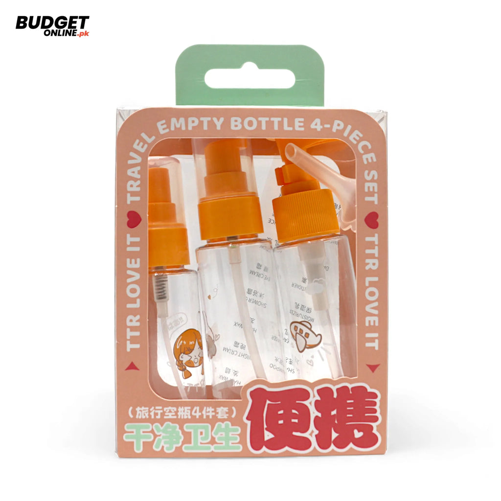 3-Piece Travel Spray Bottle Set