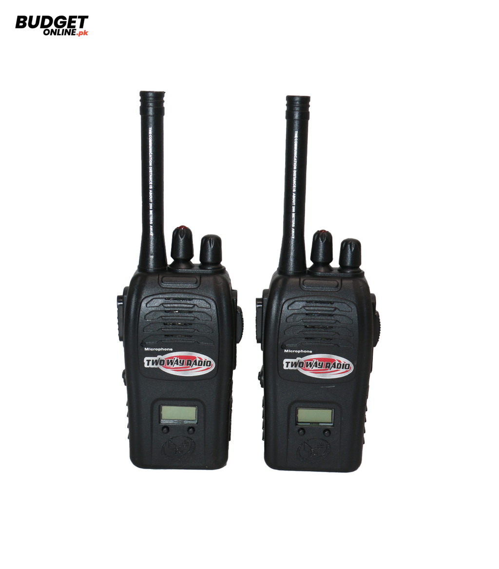 Rechargeable Walkie Talkie Set – 200m Range