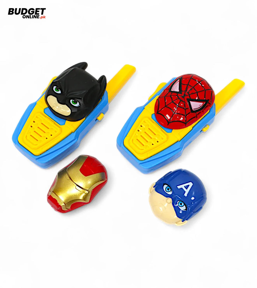 Character Walkie Talkie Set for Kids