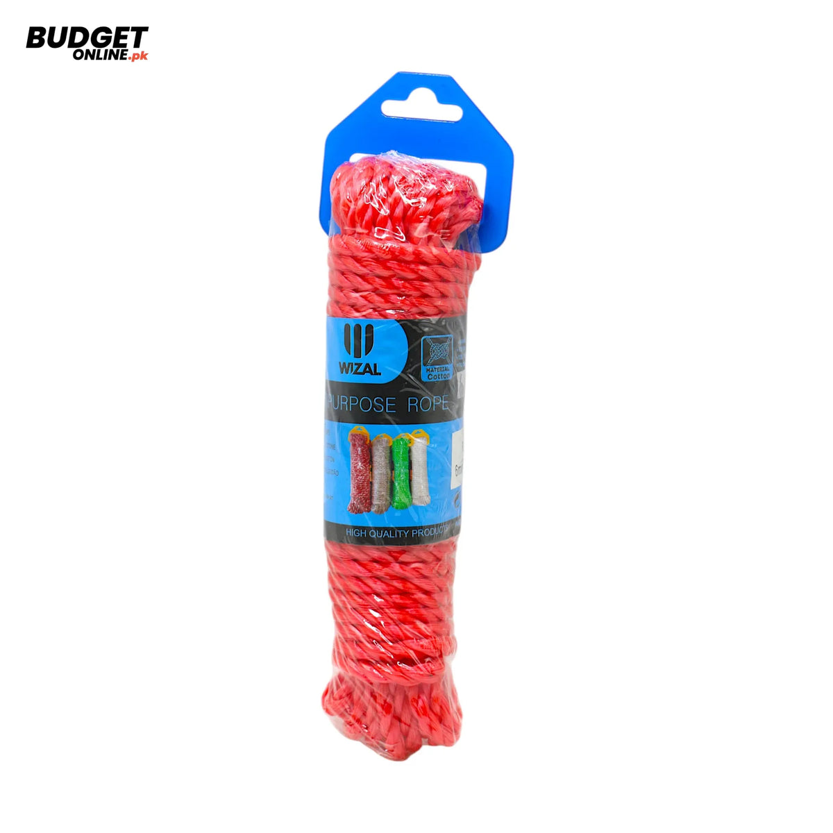 Wizal 6mm Multipurpose Cloth Rope 10m