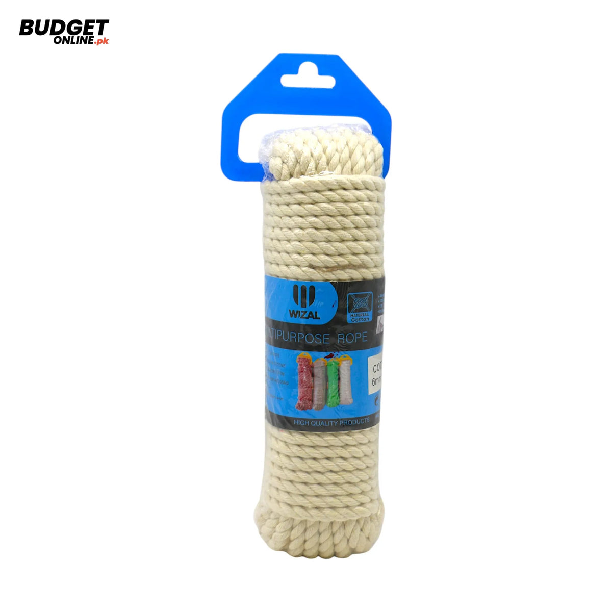Wizal Cloth Rope 6mm x 15m