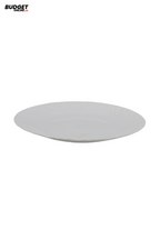 White Marble-Style China Plate 7.5 Inch