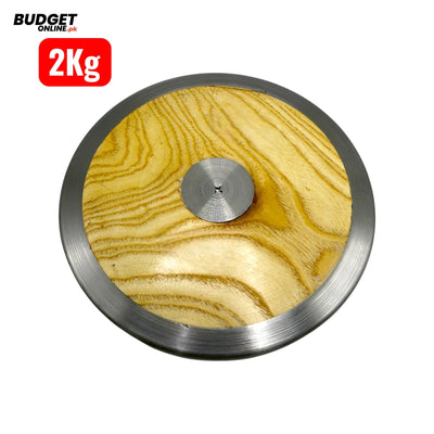 2kg Wooden Discus Throwing Disc