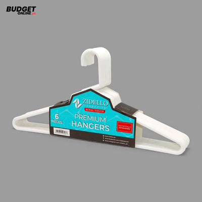 Zidello Premium Clothes Hangers 6-Piece Set