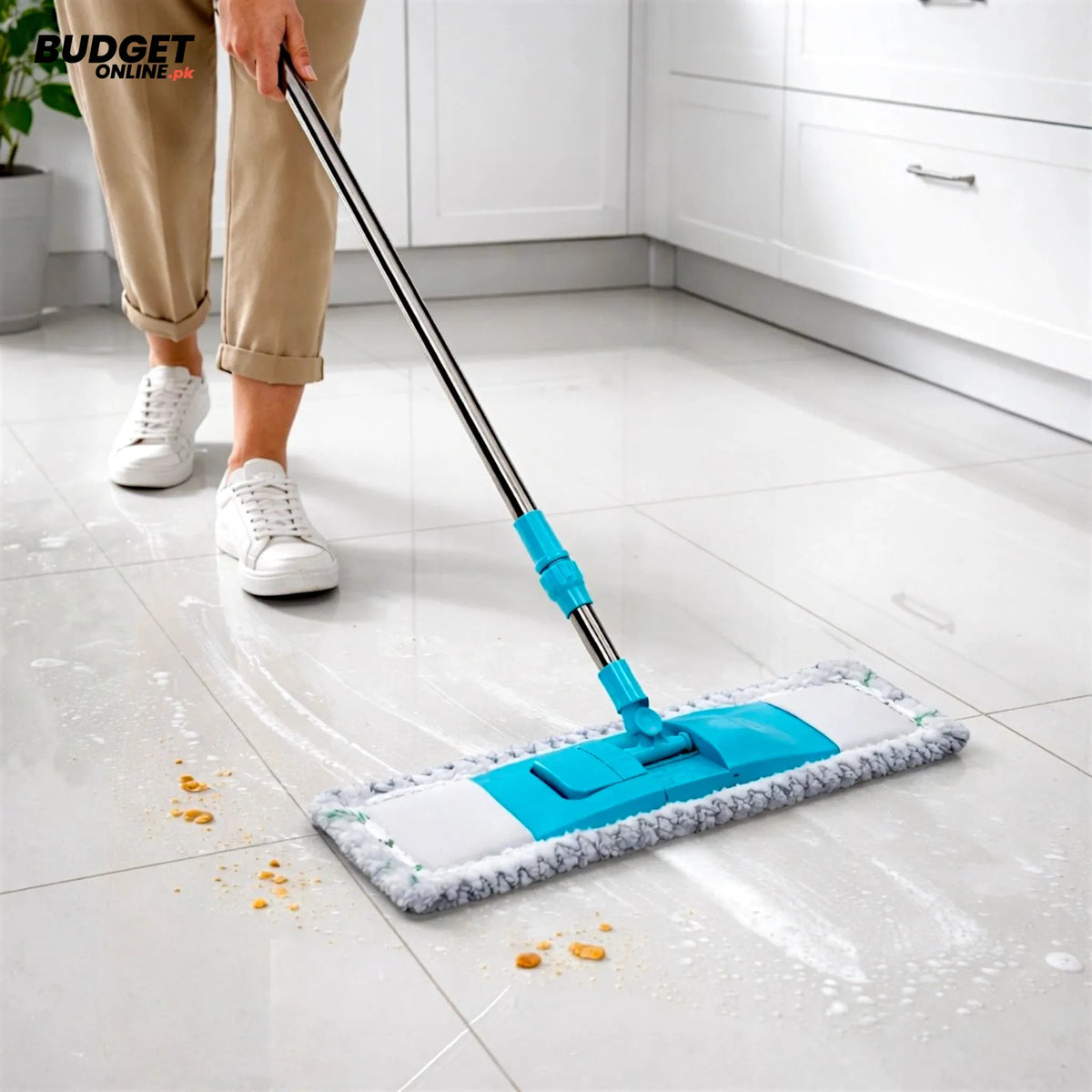 24-Inch Flat Cotton Floor Mop